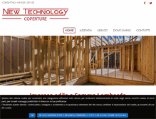 Tablet Screenshot of newtechnologytetti.com